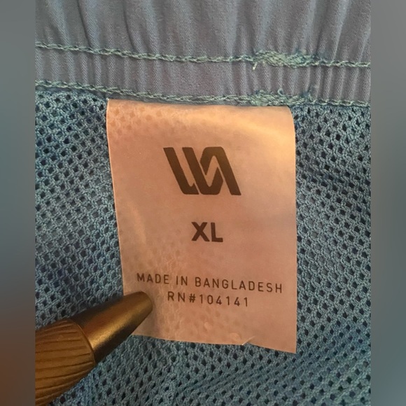 VRST Shorts Mens Blue Tide Everyday 5 Inch Relaxed Fit Size XL Stretch Swim Gym - Picture 10 of 14